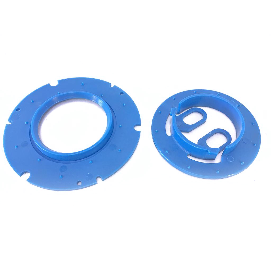 W10848 | Pad Holder Assy, Clip & Housing (Blue Plastic)