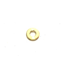 PT-10204 | Locking Insert - Hex Hole, Brass, 3/4-16 UNF Thread