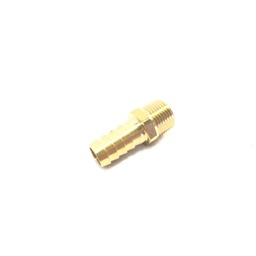 PT-F69932 | Straight Adapter - 1/2 BARB X 3/8 MNPT Brass