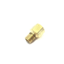 PT-F440040-131280 | Straight Adapter - 1/4 MNPT x 1/4 FNPT Brass