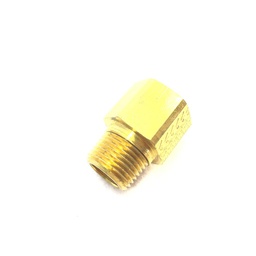 PT-F440042-131280 | Straight Adapter - 3/8 MNPT x 3/8 FNPT Brass