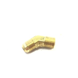PT-F69615 | 45 Deg Elbow - 3/8 Male Flare x 3/8 MNPT Brass