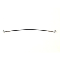 W10860 | Steel Cable, 15", Threaded Ends M6xM6